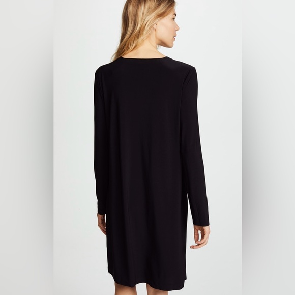 Norma Kamali Shopbop Black Crew Neck Dress, size L. - Picture 3 of 10